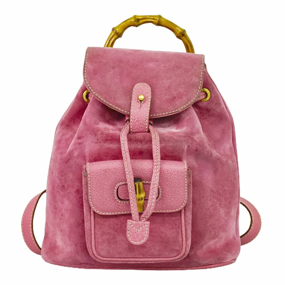 GUCCI - 本物 グッチ GUCCI バンブー リュックサック バック GUCCI - 本物 グッチ GUCCI バンブー リュックサック バック
