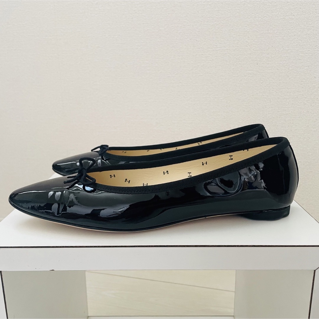 repetto - 新品 repetto レペット 38.5 パテント ブラック定価 repetto - 新品 repetto レペット 38.5 パテント ブラック定価