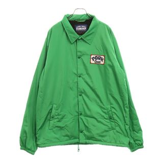 PORKCHOP GARAGE SUPPLY ポークチョップガレージサプライ ORIGINAL BOA COACH JKT 裏地ボア ロゴ コーチジャケット グリーン(フライトジャケット)