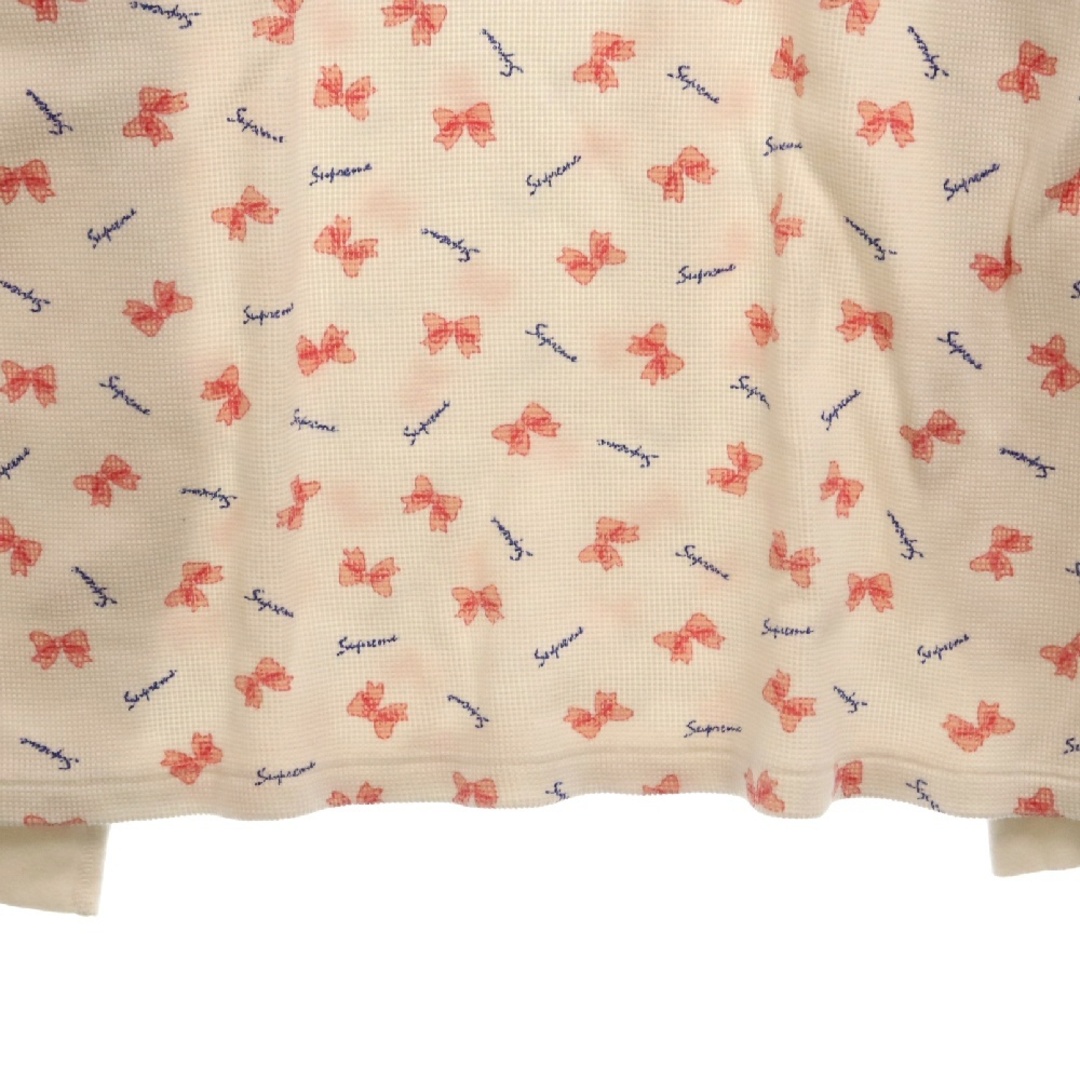 SUPREME シュプリーム 19AW Bow Waffle Thermal ボウ ワッフル SUPREME シュプリーム 19AW Bow Waffle Thermal ボウ ワッフル