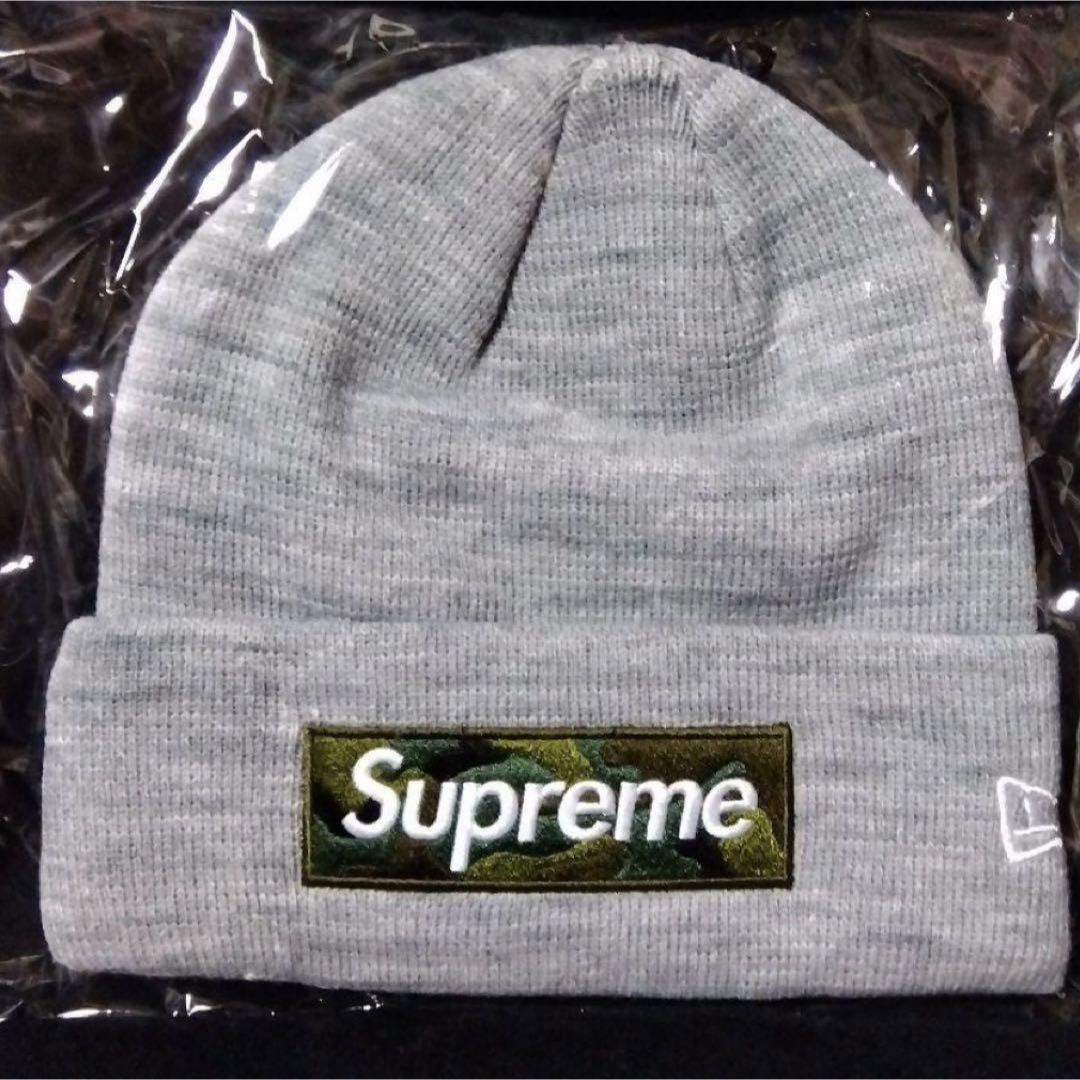 Supreme - supreme×New Era迷彩 カモ ボックスロゴ ビーニー Supreme - supreme×New Era迷彩 カモ ボックスロゴ ビーニー