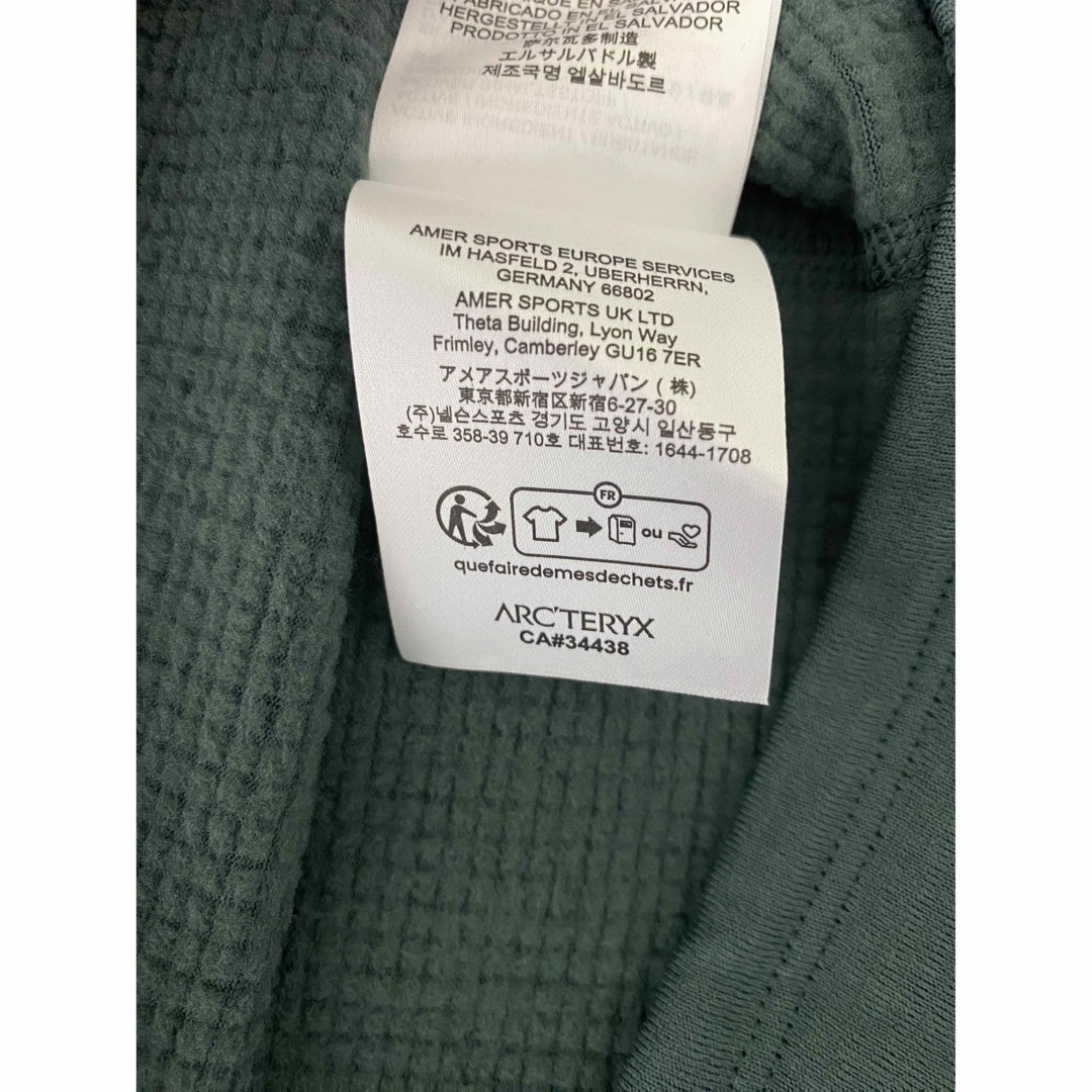 ARC'TERYX - 新品未使用 ARC'TERYX Delta Hybrid Hoody Mサイズ ARC'TERYX - 新品未使用 ARC'TERYX Delta Hybrid Hoody Mサイズ