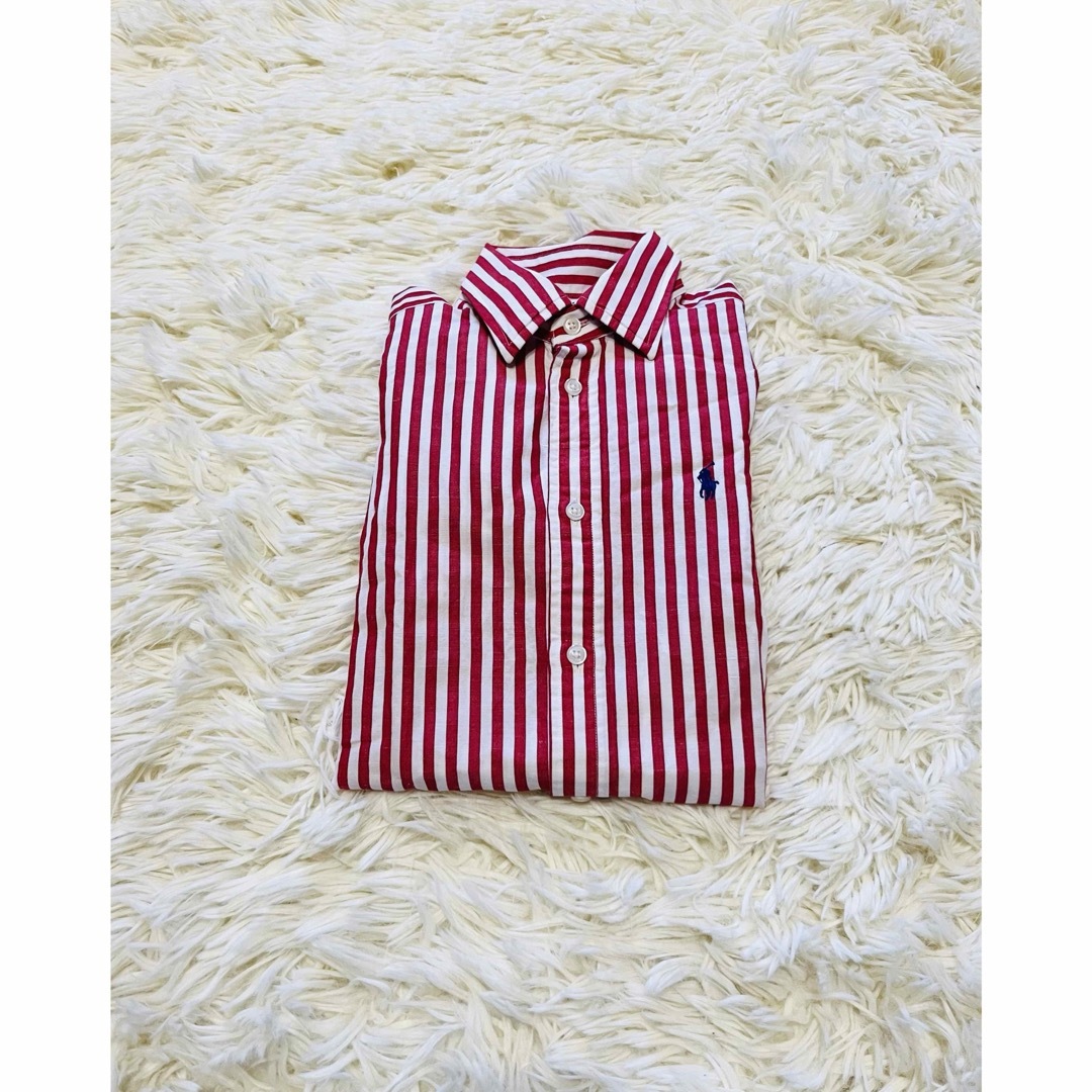 POLO RALPH LAUREN - 美品 ポロ ラルフローレン シャツ 赤 POLO RALPH LAUREN - 美品 ポロ ラルフローレン シャツ 赤