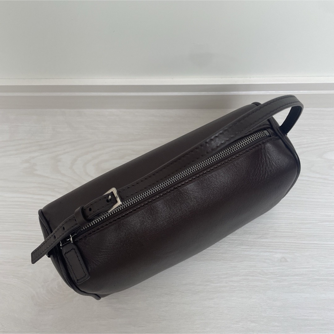 THE ROW - ほぼ新品【ザロウ】90's Bag レザー ブラウン THE ROW - ほぼ新品【ザロウ】90's Bag レザー ブラウン