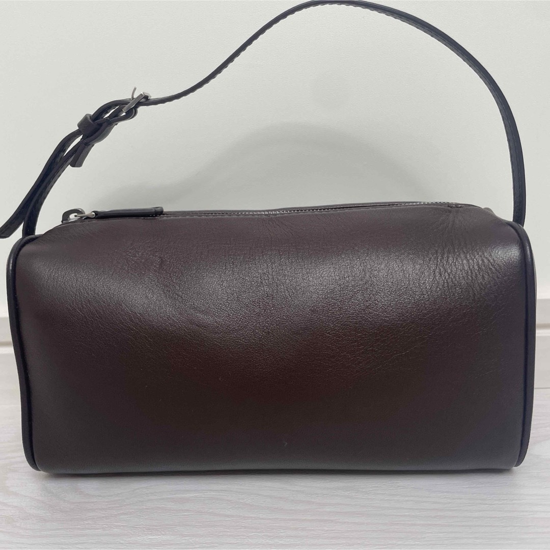 THE ROW - ほぼ新品【ザロウ】90's Bag レザー ブラウン THE ROW - ほぼ新品【ザロウ】90's Bag レザー ブラウン