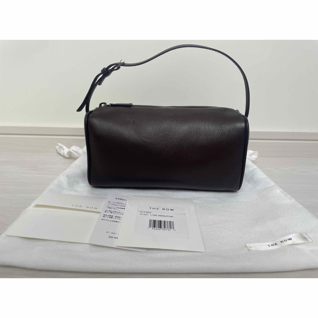 THE ROW - ほぼ新品【ザロウ】90's Bag レザー ブラウン THE ROW - ほぼ新品【ザロウ】90's Bag レザー ブラウン