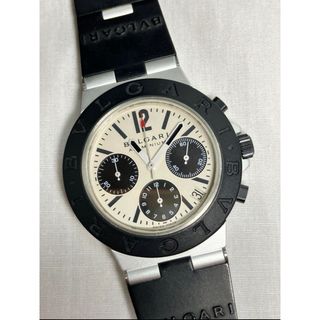 BVLGARI - 【超美品】BVLGARI AC38TA クロノグラフ 山下智久さん BVLGARI - 【超美品】BVLGARI AC38TA クロノグラフ 山下智久さん