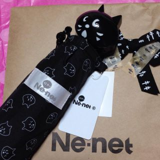 ネネット(Ne-net)のネネット♥️にゃー新品折りたたみ傘♥️(傘)