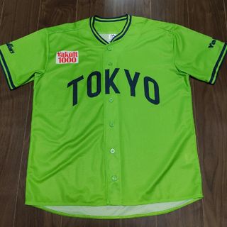 マジェスティック(Majestic)のヤクルトスワローズ　ユニフォーム　Majestic　サイズフリー(応援グッズ)