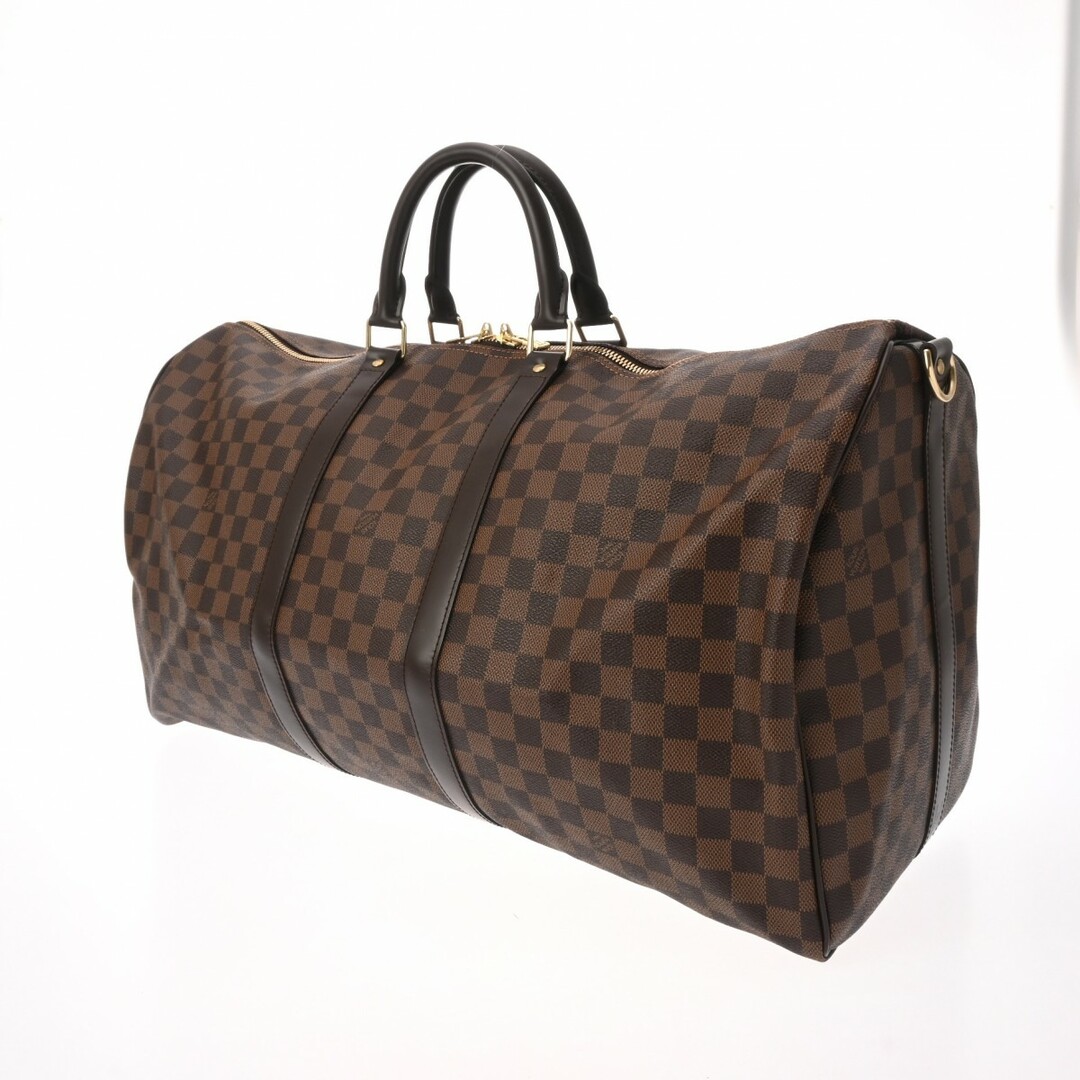 LOUIS VUITTON - 中古 ルイ ヴィトン LOUIS VUITTON N41414 MB4136 ユニセックス ボストンバッグ ダミエ ブラウン ダミエキャンバス