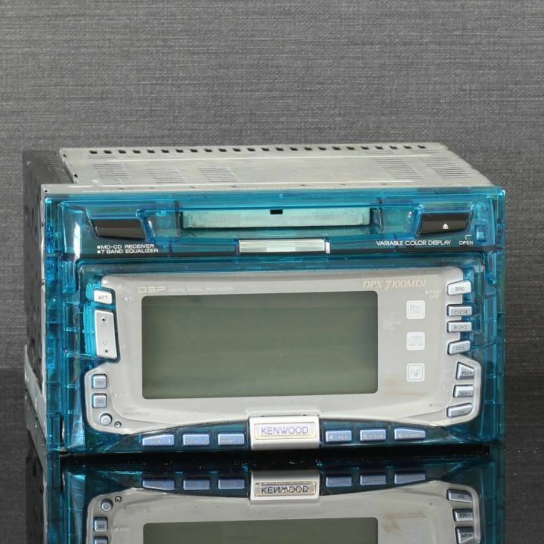 当時物ケンウッド20周年限定記念モデルDPX-7100MDiスケルトンCD/MD 当時物ケンウッド20周年限定記念モデルDPX-7100MDiスケルトンCD/MD