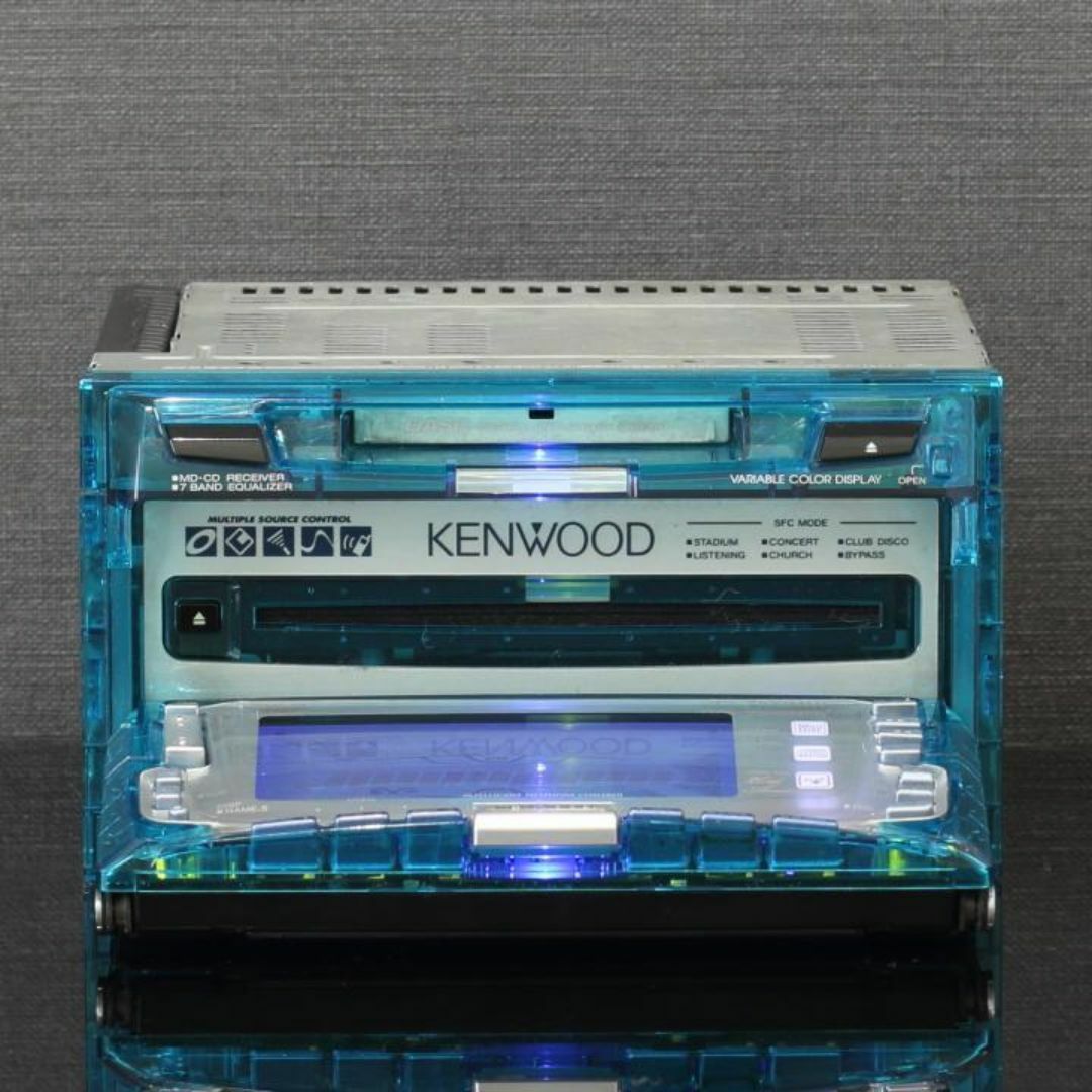 当時物ケンウッド20周年限定記念モデルDPX-7100MDiスケルトンCD/MD 当時物ケンウッド20周年限定記念モデルDPX-7100MDiスケルトンCD/MD