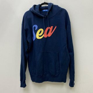 【加古川店】 中古 WIND AND SEA | ウィンダンシーウインダンシー パーカー sail-SEA-boat HOODIE WDS-CS-234 ネイビー サイズ：L 【103】(パーカー)