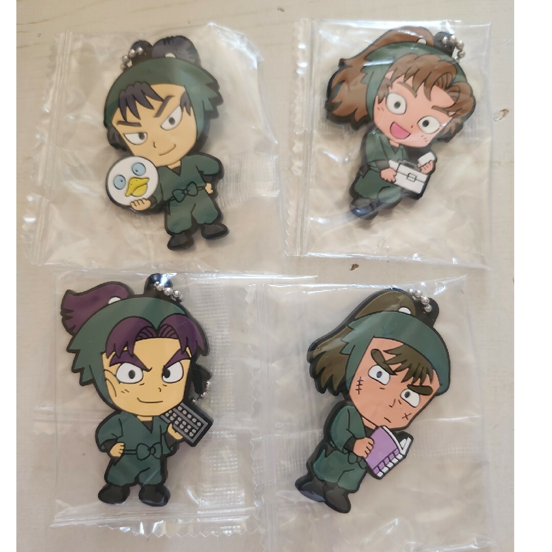 忍たま乱太郎 ラバーチャーム セット エンタメ/ホビーのアニメグッズ(キーホルダー)の商品写真