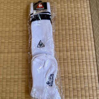 ルコックスポルティフ(le coq sportif)のサッカーソックス　22 〜24㎝　新品(ウェア)