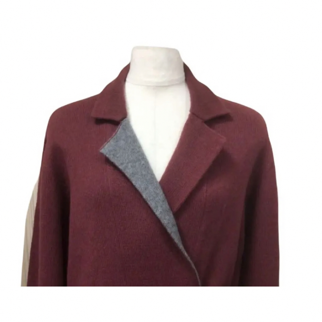 TABARONI cashmere loro piana yarn ボルドー44 TABARONI cashmere loro piana yarn ボルドー44