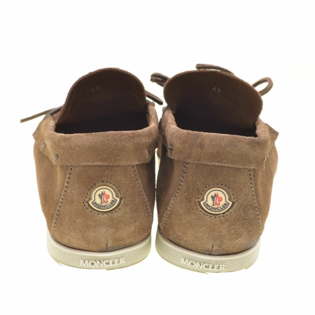 MONCLER - 【MONCLER】スウェード デッキシューズの通販 by MONCLER - 【MONCLER】スウェード デッキシューズの通販 by