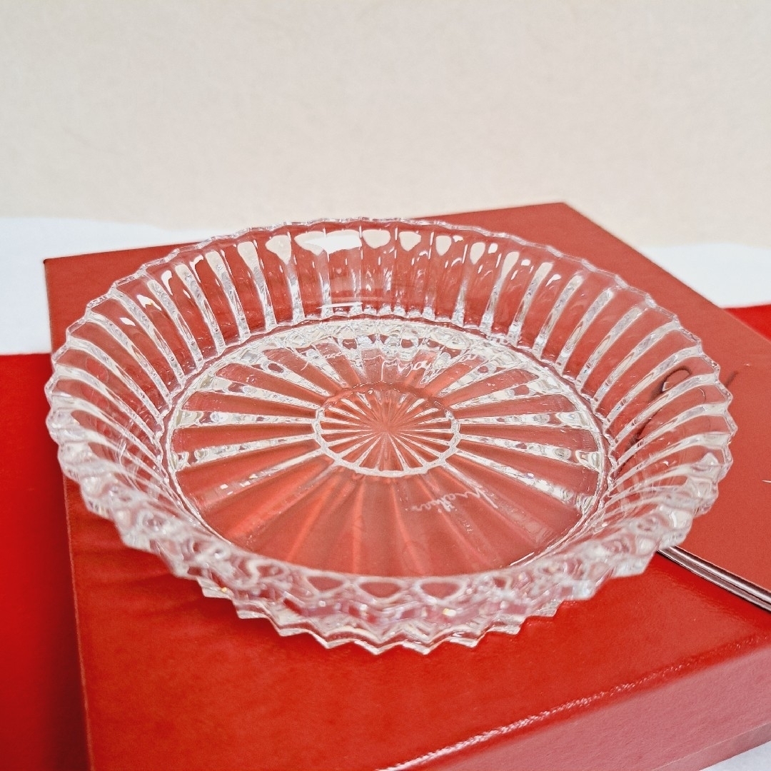Baccarat - 専用 バカラ ミルニュイ ディッシュ プレート 13cmの Baccarat - 専用 バカラ ミルニュイ ディッシュ プレート 13cmの