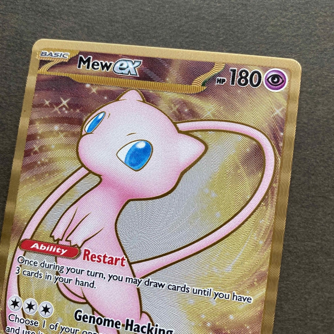 ポケモン - ミュウex 英語版ポケモンカード メタルカード プロモ ポケモン - ミュウex 英語版ポケモンカード メタルカード プロモ