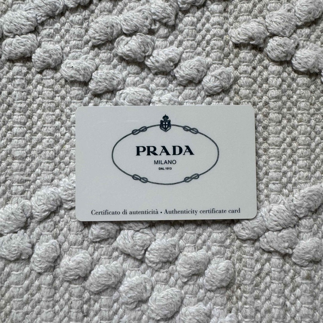 PRADA - 【正規品】PRADA シルク100% 総柄 ツイリー ブラック PRADA - 【正規品】PRADA シルク100% 総柄 ツイリー ブラック