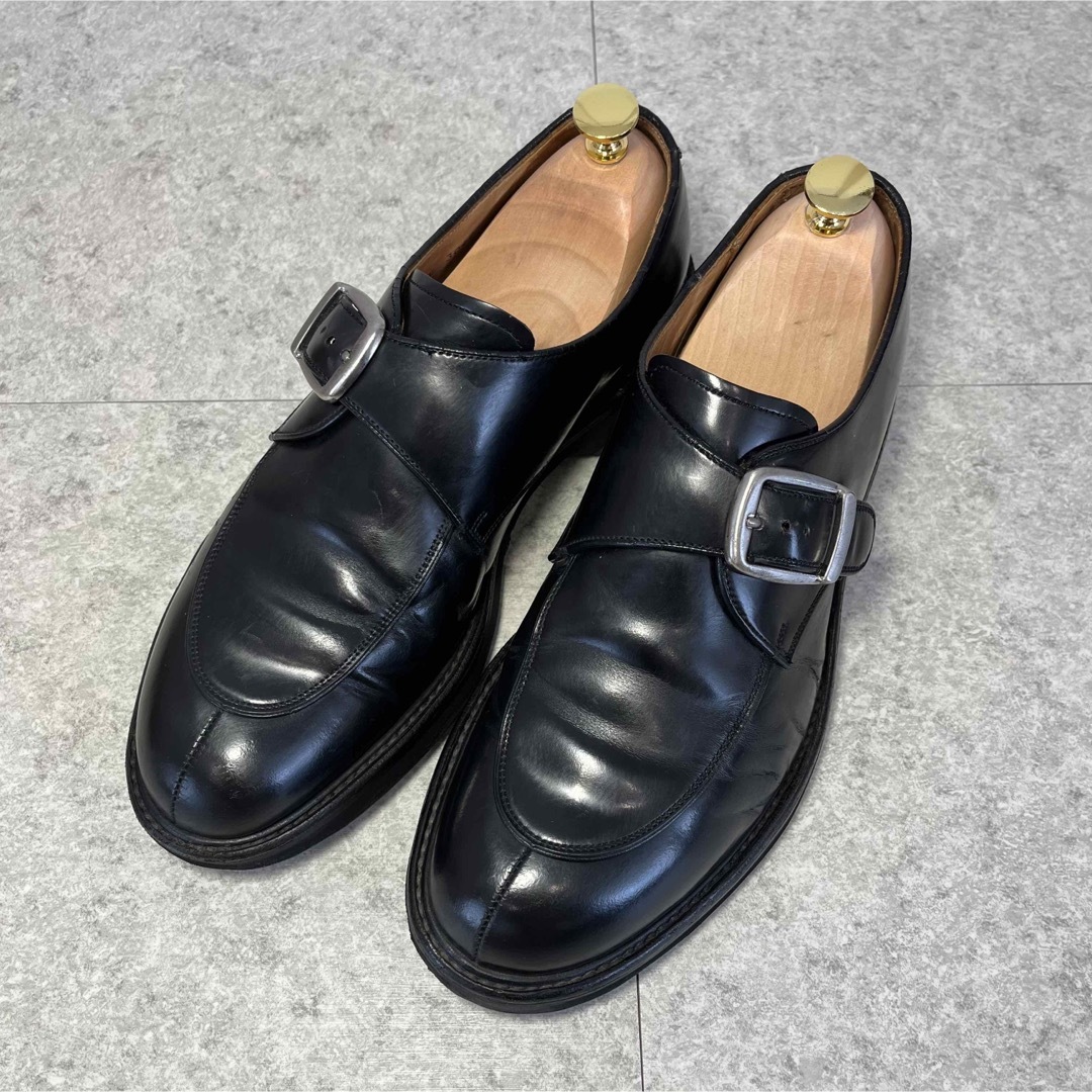 REGAL - REGAL リーガル モンクストラップ 黒 25.5cmの通販 by REGAL - REGAL リーガル モンクストラップ 黒 25.5cmの通販 by