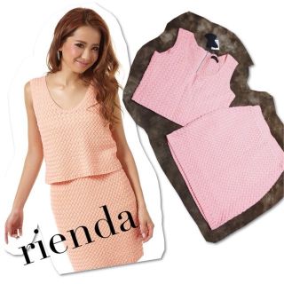 リエンダ(rienda)の12日迄お取置❤rienda❤SETUP(ミニワンピース)