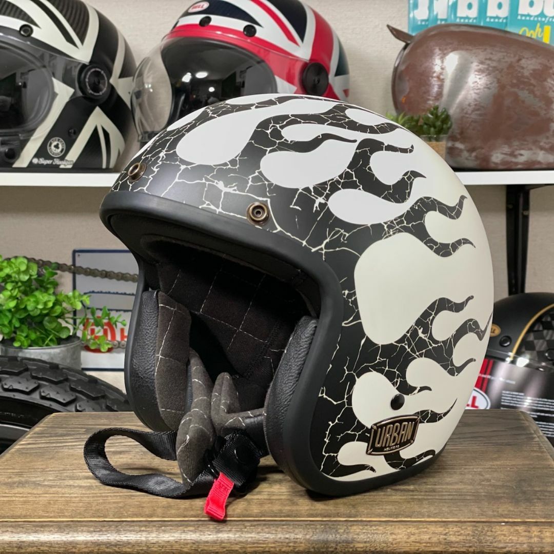 ☆URBAN TRACER アーバン ジェットヘルメット ホワイト/XLの通販 ☆URBAN TRACER アーバン ジェットヘルメット ホワイト/XLの通販
