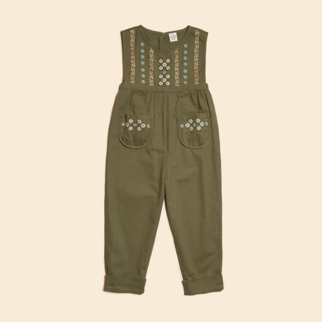 APOLINA BIBI dungaree (forest) 7-9Yの通販 by バッグスバニー APOLINA BIBI dungaree (forest) 7-9Yの通販 by バッグスバニー