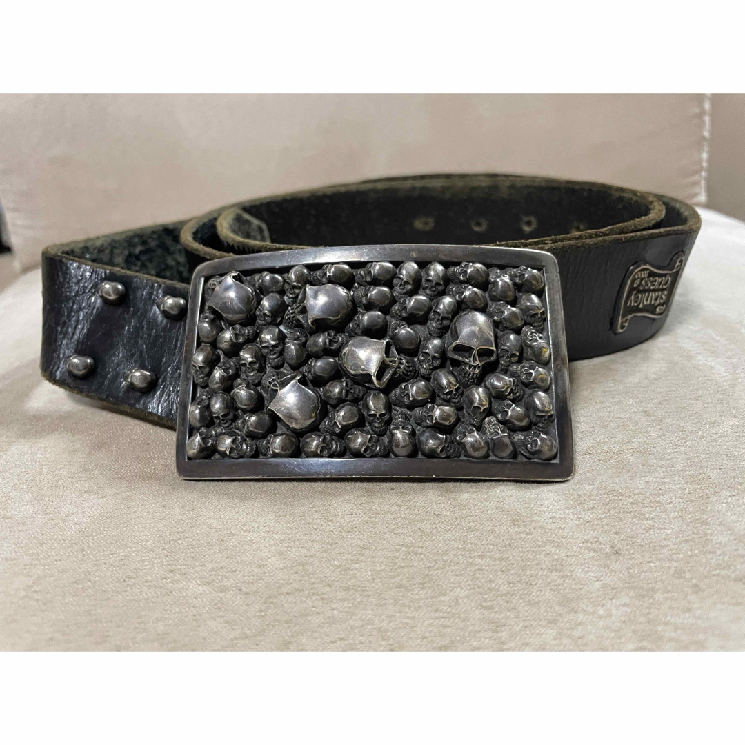 STANLEY GUESS - スタンリーゲスstanley guessシルバー製ベルト STANLEY GUESS - スタンリーゲスstanley guessシルバー製ベルト