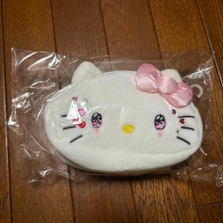 ハローキティ(ハローキティ)のハローキティ 50周年 ポーチ フェイスポーチ　サンリオ(キャラクターグッズ)