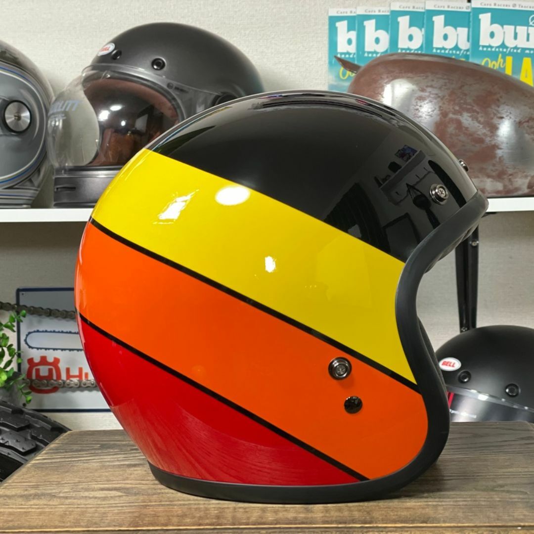 ★BELL CUSTOM 500 ベル ジェットヘルメット ブラック/XL | フリマアプリ ラクマ