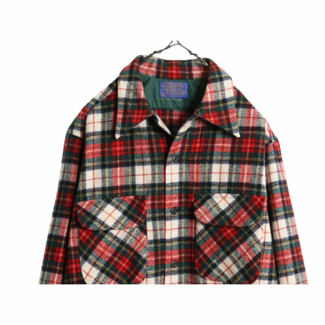 PENDLETON - 70s USA製 ☆ ペンドルトン ループ留め オープン PENDLETON - 70s USA製 ☆ ペンドルトン ループ留め オープン