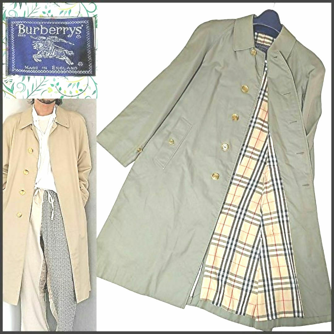 BURBERRY - 【Burberrys】 80's~ステンカラーコート BURBERRY - 【Burberrys】 80's~ステンカラーコート