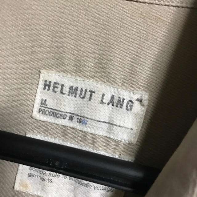 HELMUT LANG(ヘルムートラング)のhelmut lang '99 エルボーパッチシャツ レディースのトップス(シャツ/ブラウス(長袖/七分))の商品写真