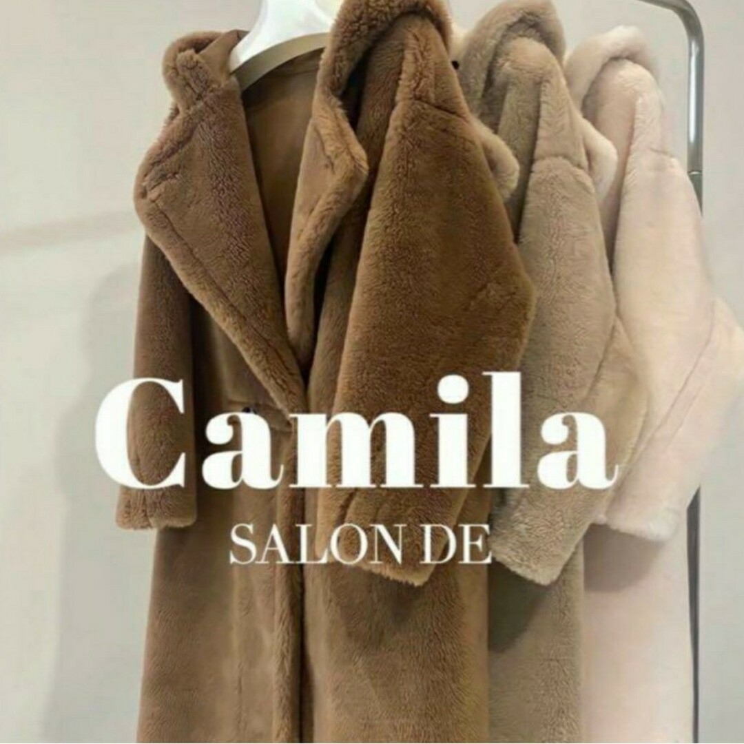 SALON DE Camilaテディベアコートの通販 by チョコs shop|ラクマ SALON DE Camilaテディベアコートの通販 by チョコs shop|ラクマ