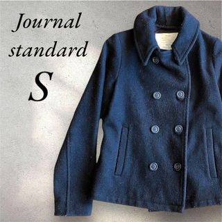 ジャーナルスタンダード(JOURNAL STANDARD)のジャーナルスタンダード×FIDELITY Pコート アメリカ製 黒　レディース(ピーコート)