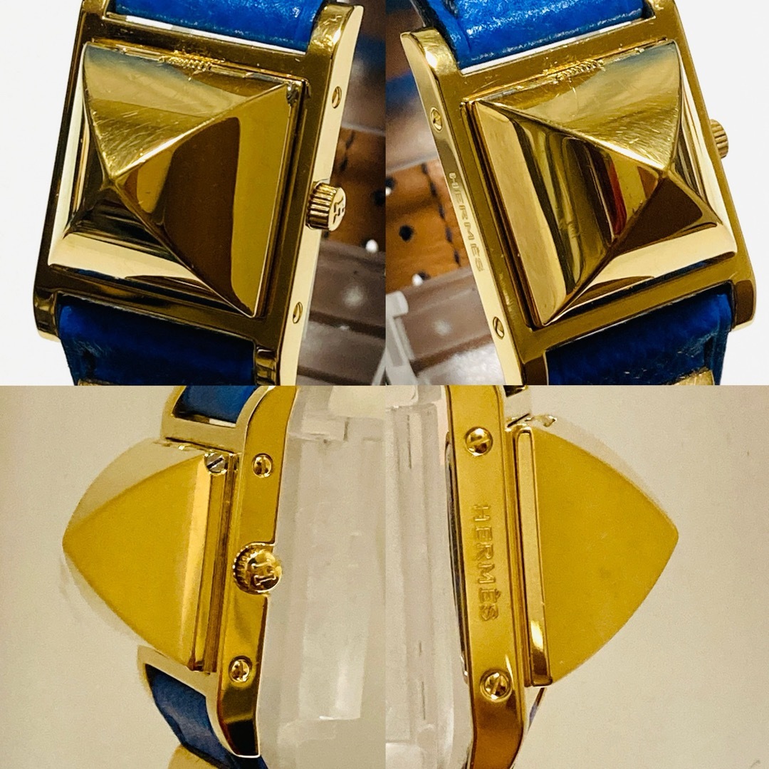 美品! HERMES エルメス メドール ピラミッド レディース腕時計 美品! HERMES エルメス メドール ピラミッド レディース腕時計