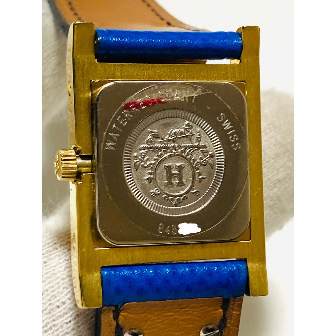 美品! HERMES エルメス メドール ピラミッド レディース腕時計 美品! HERMES エルメス メドール ピラミッド レディース腕時計