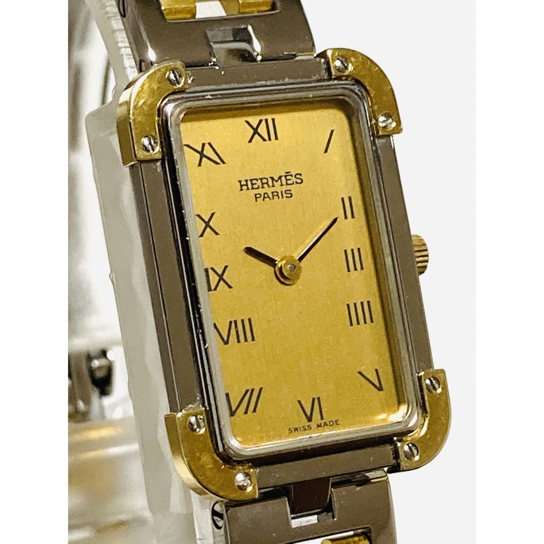 美品! HERMES エルメス クロアジュール レディース腕時計 美品! HERMES エルメス クロアジュール レディース腕時計