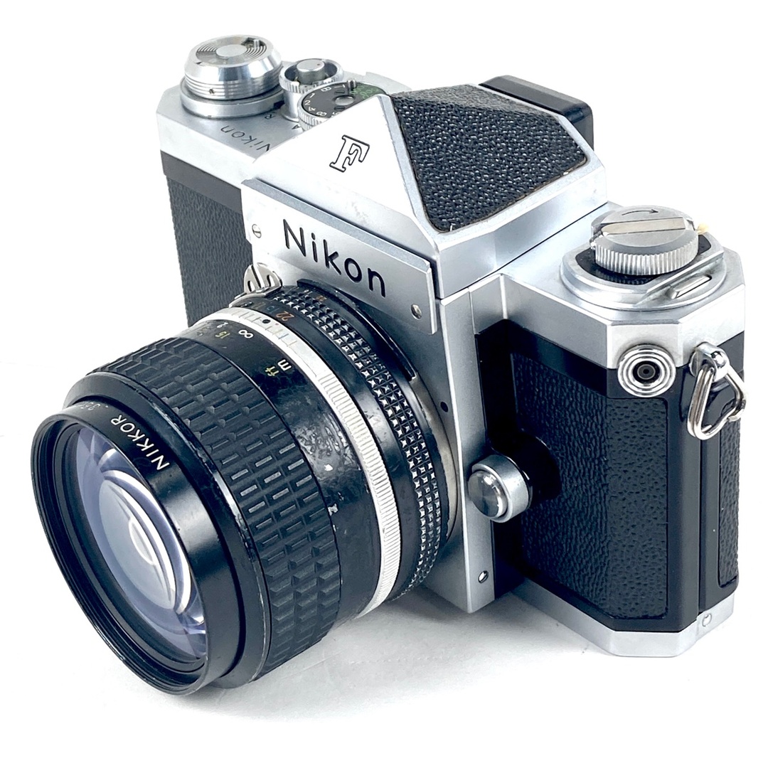 ニコン Nikon F アイレベル + Ai-S NIKKOR 35mm F2 フィルム ニコン Nikon F アイレベル + Ai-S NIKKOR 35mm F2 フィルム