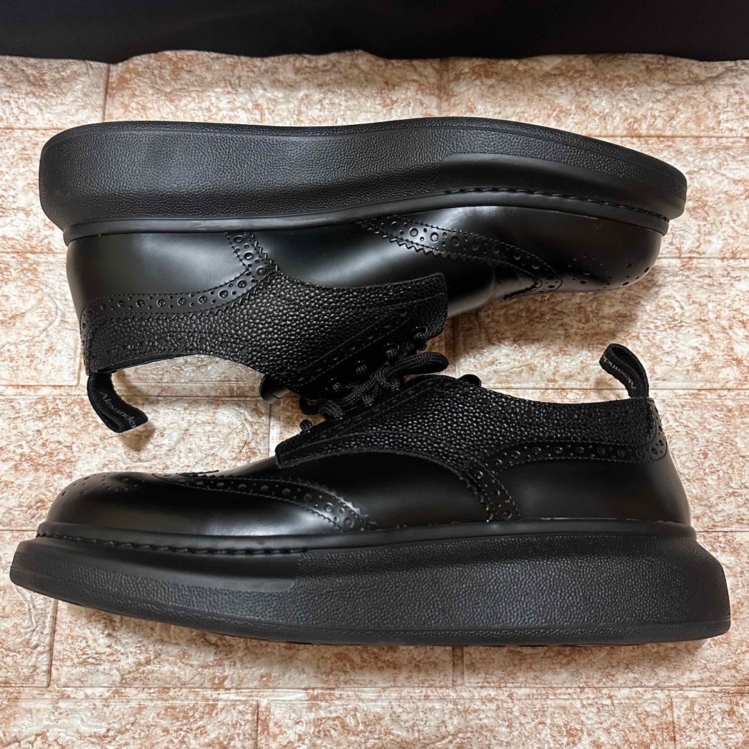 Alexander McQueen - 極美品 Alexander McQueen ウィングチップ Alexander McQueen - 極美品 Alexander McQueen ウィングチップ