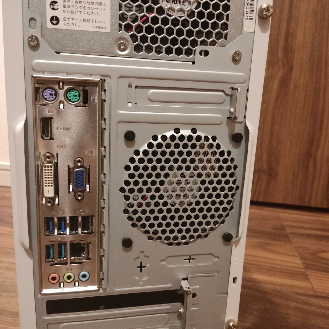 マウスコンピューター／Core-i7-8700K／Mem 16GB／win11 （G