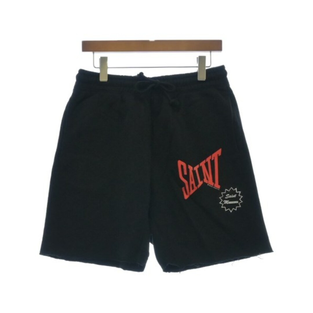 SAINT MICHAEL セントマイケル ショートパンツ S 黒 【古着】 SAINT MICHAEL セントマイケル ショートパンツ S 黒 【古着】