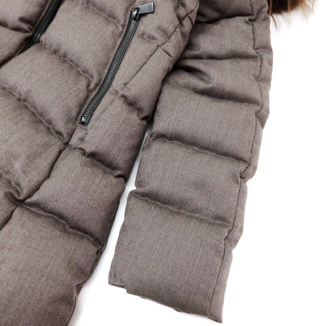 TATRAS - 【中古】タトラス TATRAS ウール ファー付 ダウン TATRAS - 【中古】タトラス TATRAS ウール ファー付 ダウン