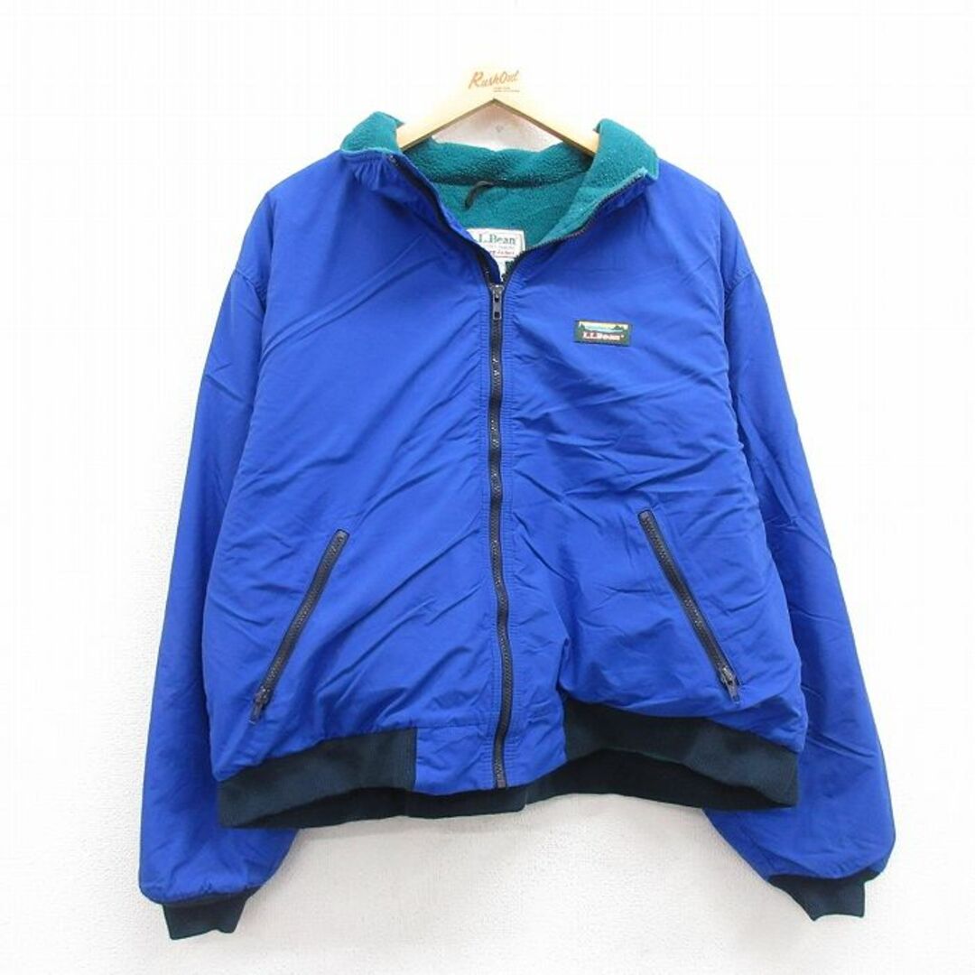L.L.Bean - L☆古着 エルエルビーン LLBEAN 長袖 ナイロン L.L.Bean - L☆古着 エルエルビーン LLBEAN 長袖 ナイロン