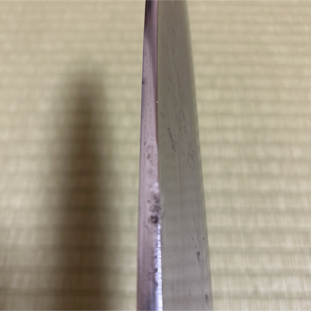 出刃 包丁 和包丁 玄磨 白鋼 黒水牛柄 相出刃 堺 調理道具/製菓道具 出刃 包丁 和包丁 玄磨 白鋼 黒水牛柄 相出刃 堺 調理道具/製菓道具