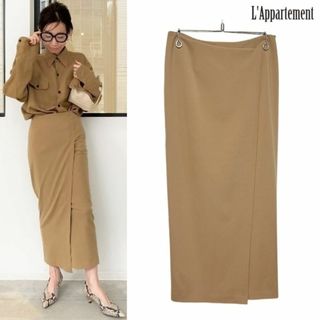 【限定販売】 L'Appartement フロントラップスカート Lisiere スカート