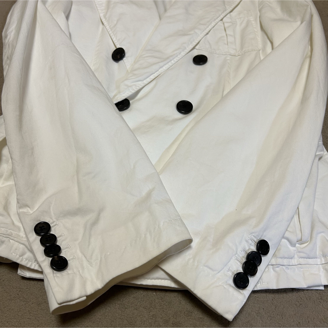 90s~00s Dries Van Noten テーラードジャケット 白 90s~00s Dries Van Noten テーラードジャケット 白