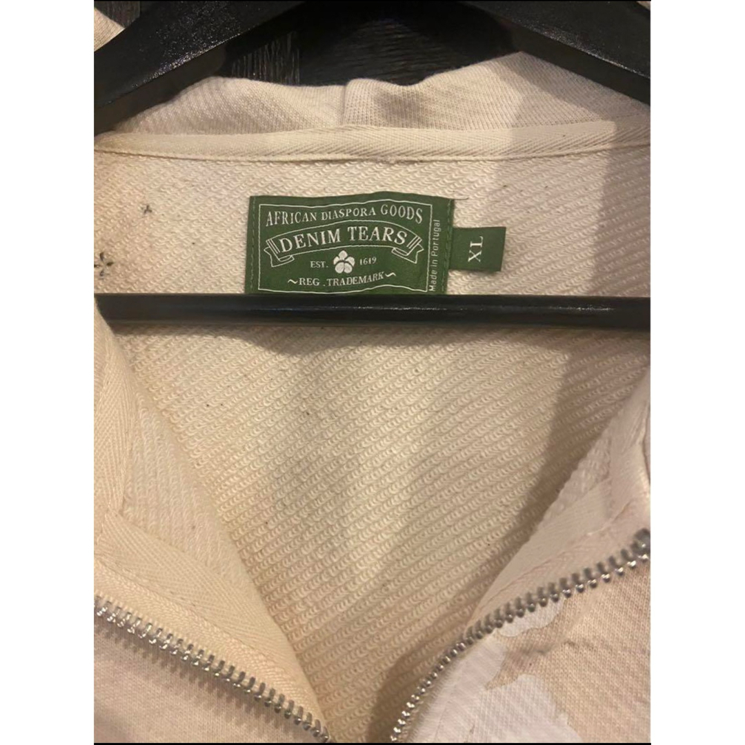 デニムティアーズ denim Tears 24 zip ジップ パーカー デニムティアーズ denim Tears 24 zip ジップ パーカー