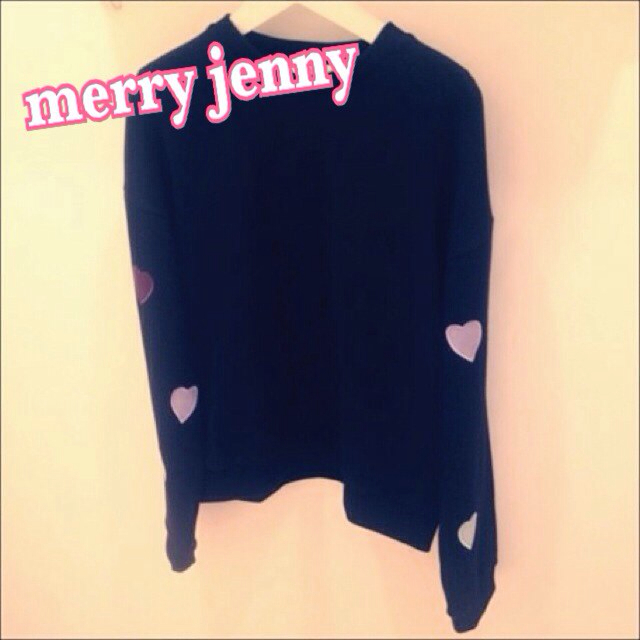 merry jenny(メリージェニー)のmerry jenny❁ハートTOPS レディースのトップス(トレーナー/スウェット)の商品写真